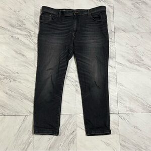 Alberto slim straight gray jeans